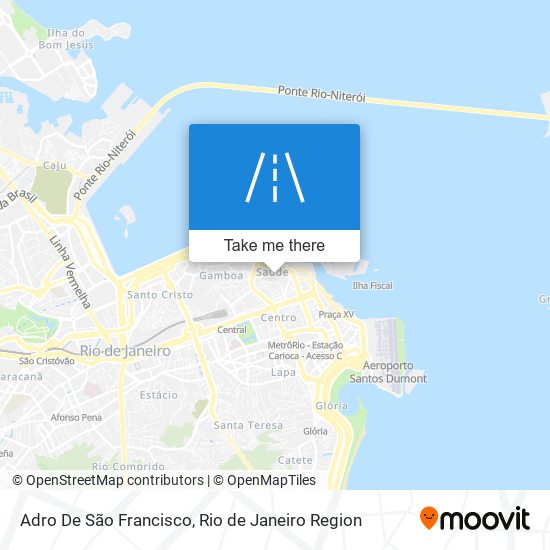 Mapa Adro De São Francisco