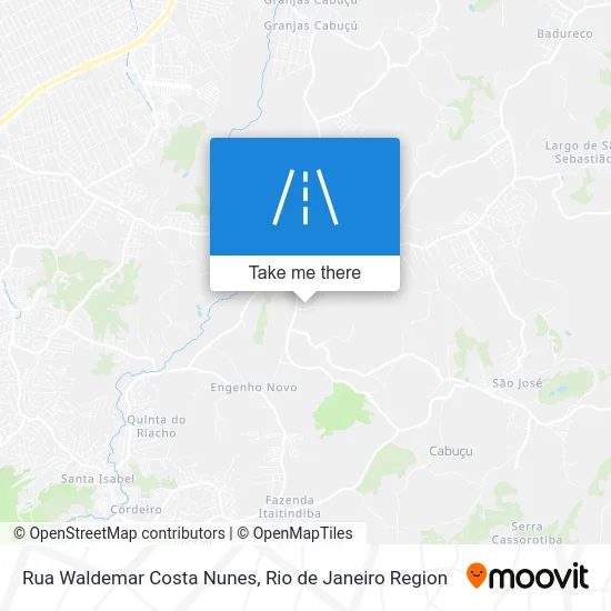 Rua Waldemar Costa Nunes map