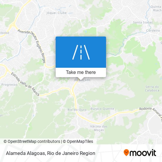 Mapa Alameda Alagoas