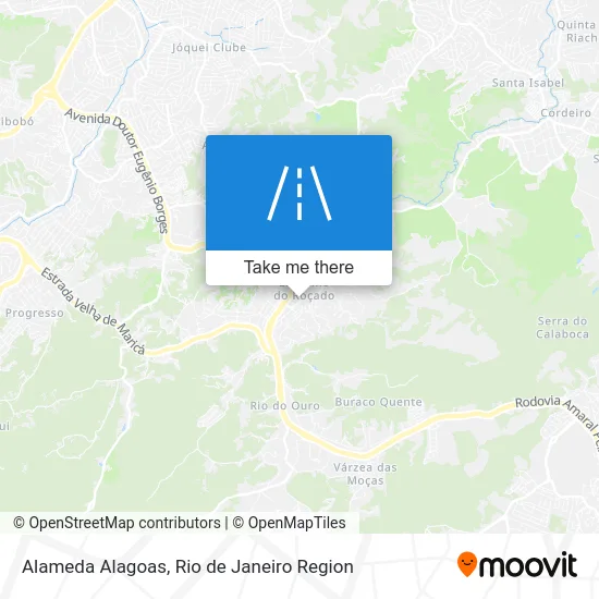 Alameda Alagoas map