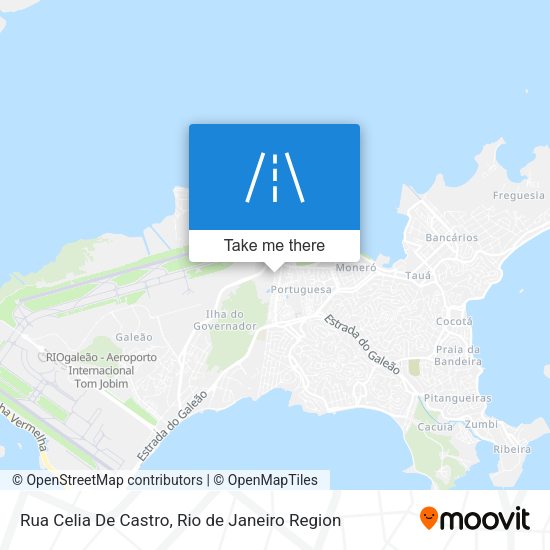 Rua Celia De Castro map