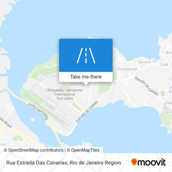 Rua Estrada Das Canarias map