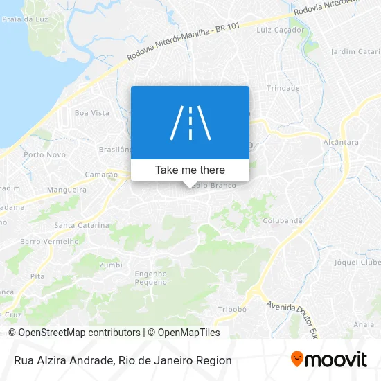 Rua Alzira Andrade map