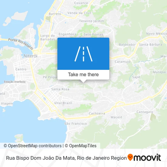 Rua Bispo Dom João Da Mata map