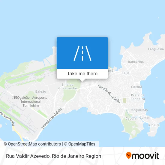 Rua Valdir Azevedo map