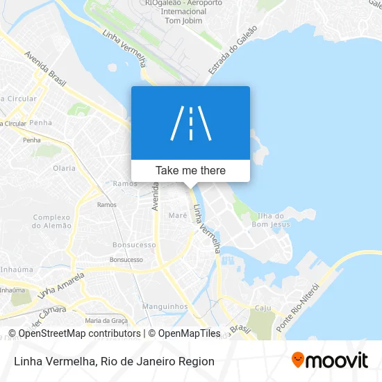 Linha Vermelha map