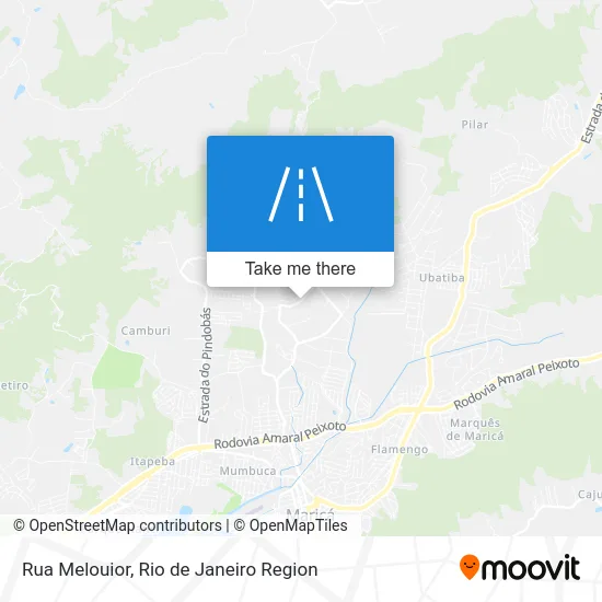 Rua Melouior map
