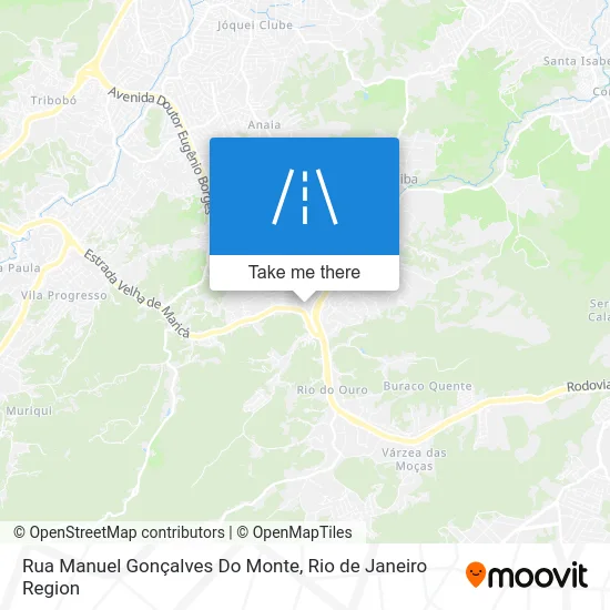 Rua Manuel Gonçalves Do Monte map