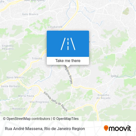 Rua André Massena map