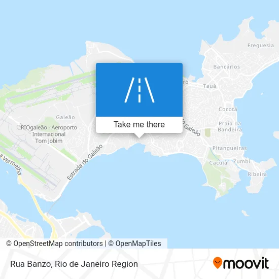Rua Banzo map