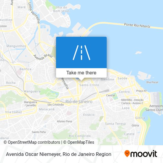 Avenida Oscar Niemeyer map