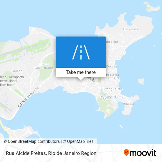 Rua Alcide Freitas map