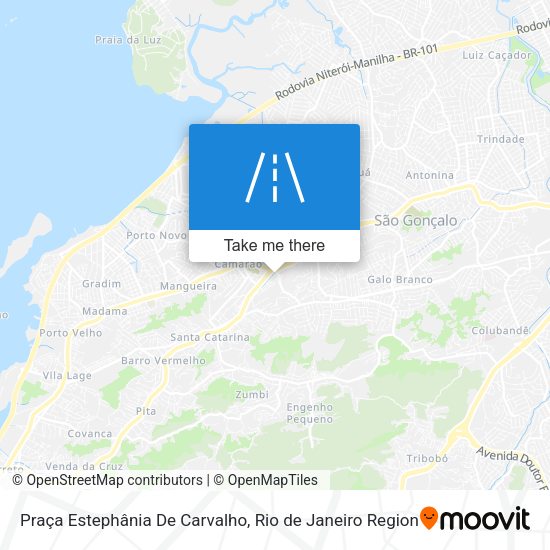 Praça Estephânia De Carvalho map