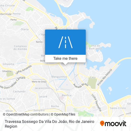 Mapa Travessa Sossego Da Vila Do João