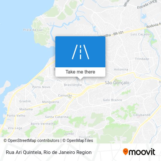 Rua Ari Quintela map