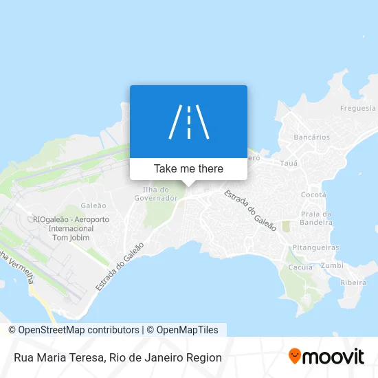 Rua Maria Teresa map