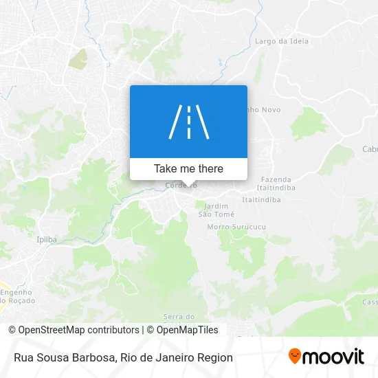 Rua Sousa Barbosa map