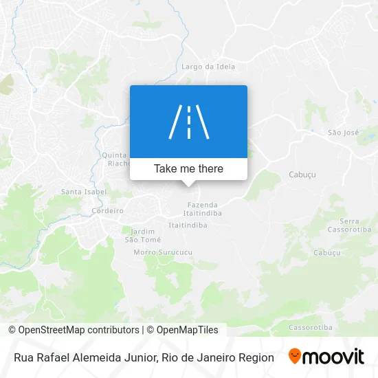 Rua Rafael Alemeida Junior map