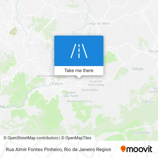 Rua Almir Fontes Pinheiro map