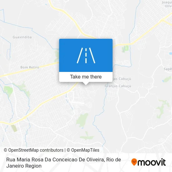 Rua Maria Rosa Da Conceicao De Oliveira map