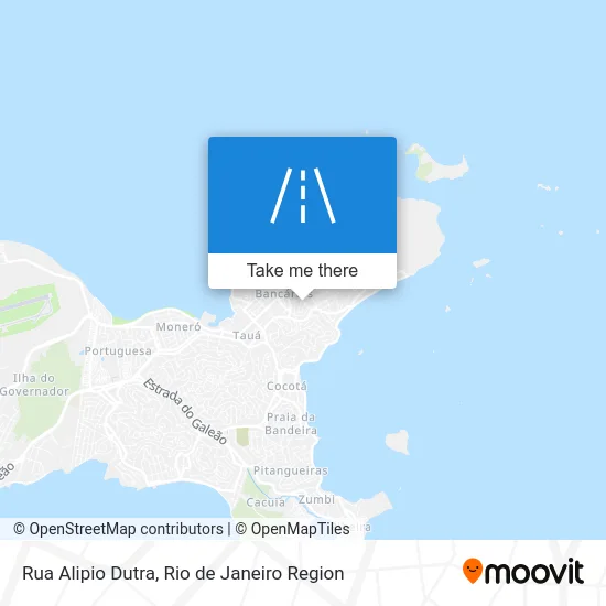 Rua Alipio Dutra map