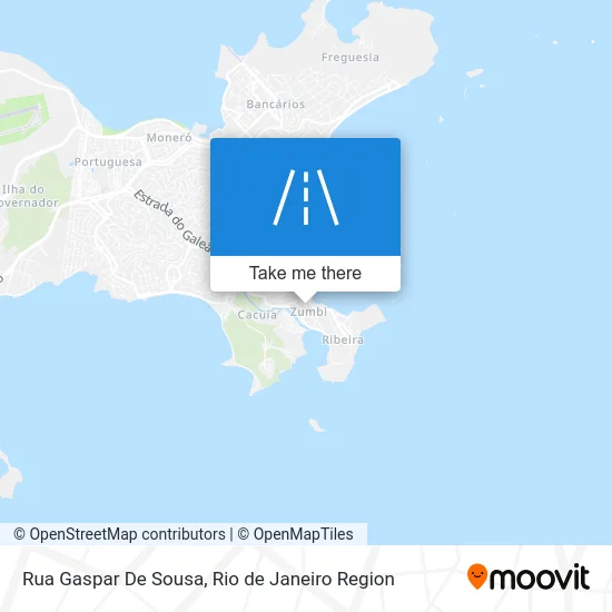 Rua Gaspar De Sousa map