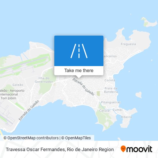 Mapa Travessa Oscar Fermandes