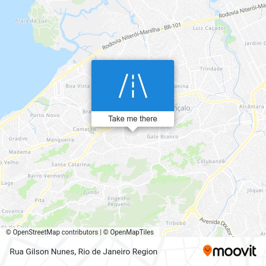 Rua Gilson Nunes map