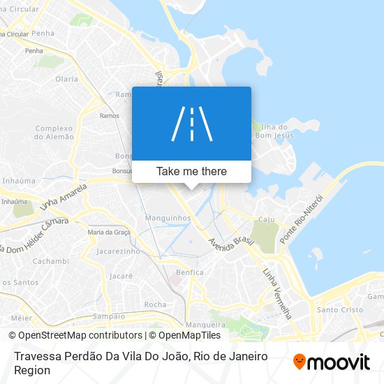 Mapa Travessa Perdão Da Vila Do João