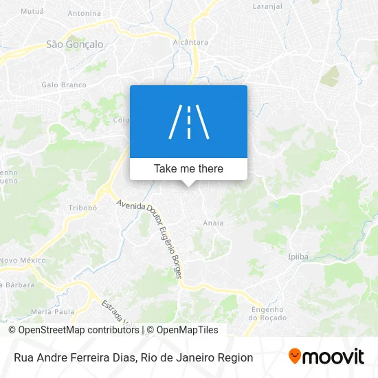 Rua Andre Ferreira Dias map