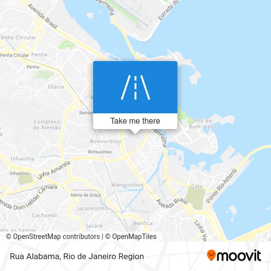 Rua Alabama map