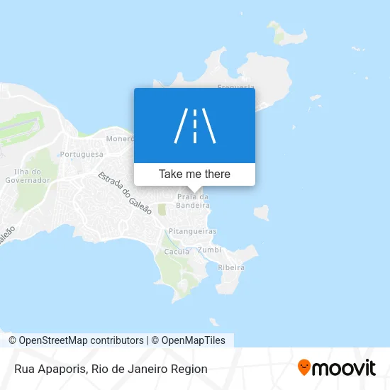 Rua Apaporis map