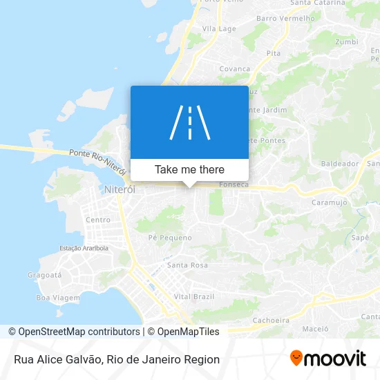 Rua Alice Galvão map