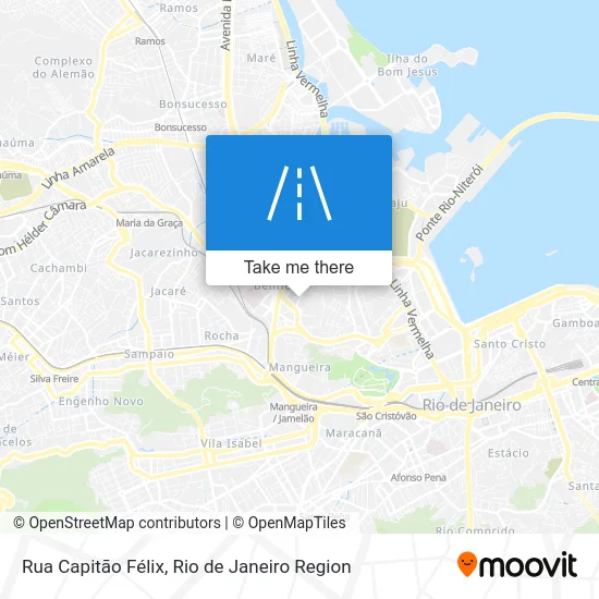 Rua Capitão Félix map