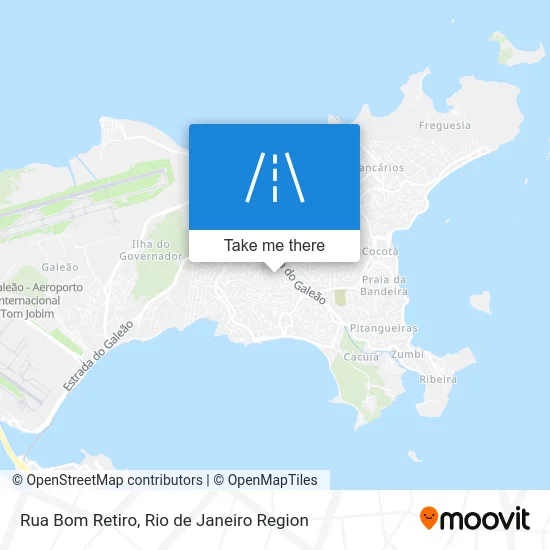 Rua Bom Retiro map