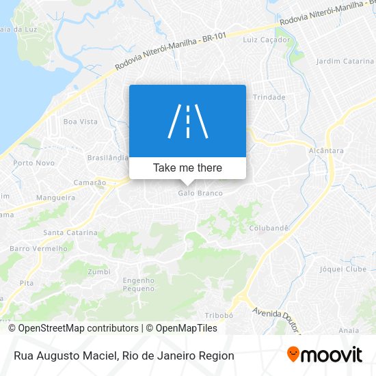 Rua Augusto Maciel map