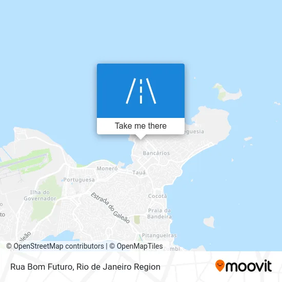 Rua Bom Futuro map