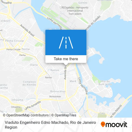 Viaduto Engenheiro Edno Machado map