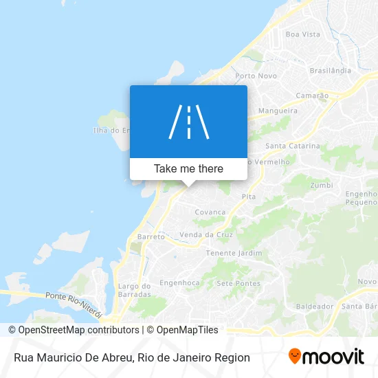 Rua Mauricio De Abreu map