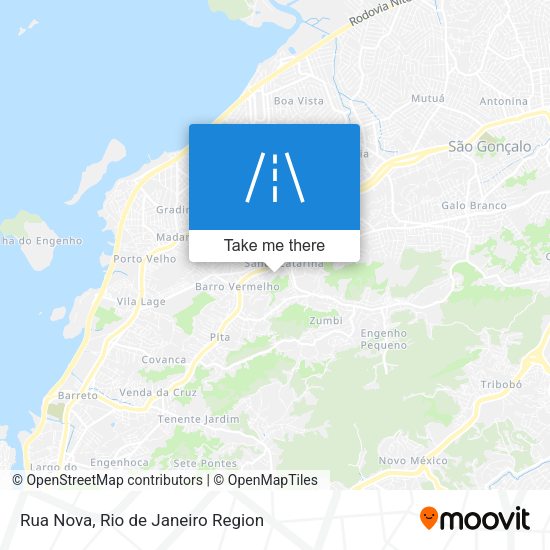 Rua Nova map