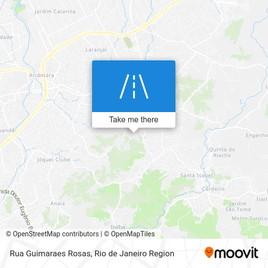 Rua Guimaraes Rosas map