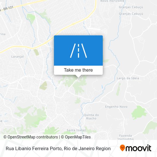 Rua Libanio Ferreira Porto map