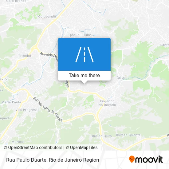 Rua Paulo Duarte map