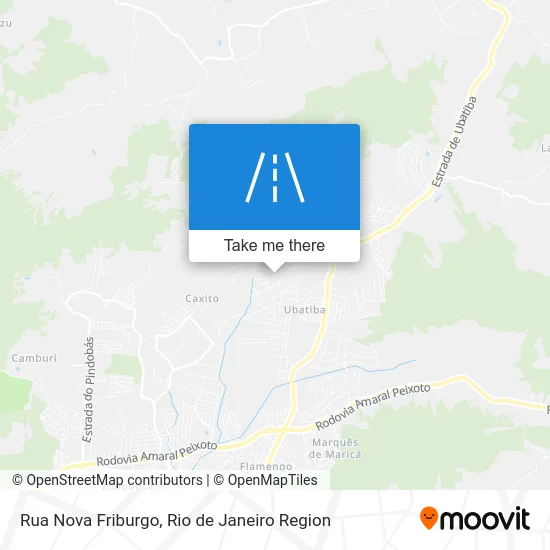Rua Nova Friburgo map