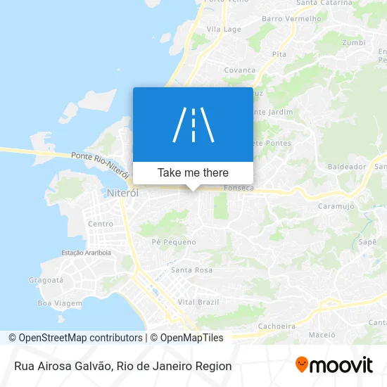 Rua Airosa Galvão map