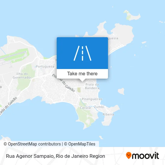 Rua Agenor Sampaio map