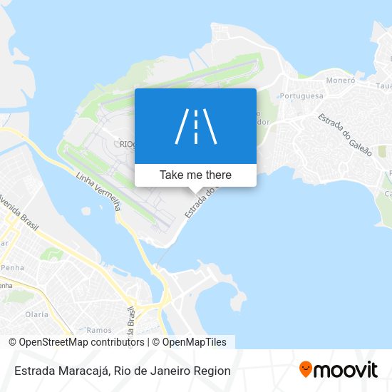 Estrada Maracajá map