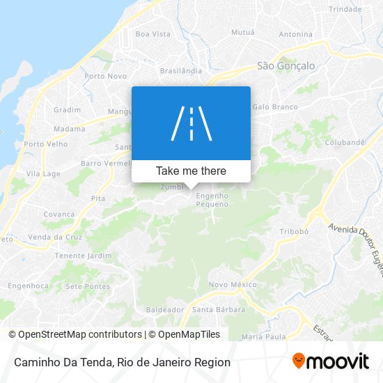 Caminho Da Tenda map