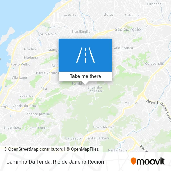 Caminho Da Tenda map
