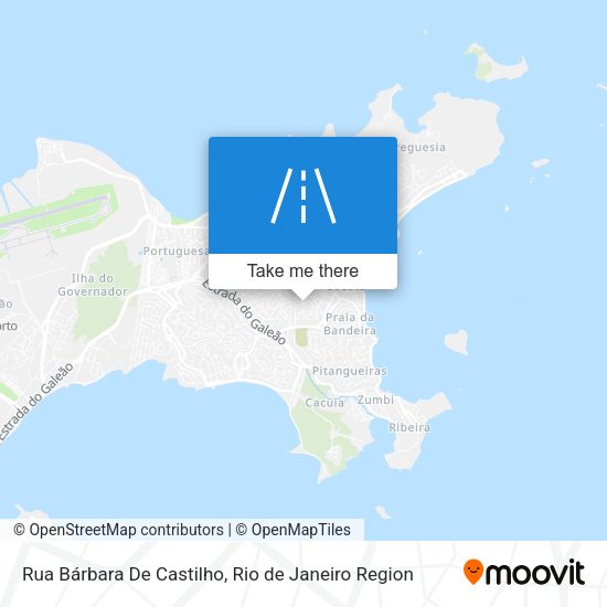 Rua Bárbara De Castilho map
